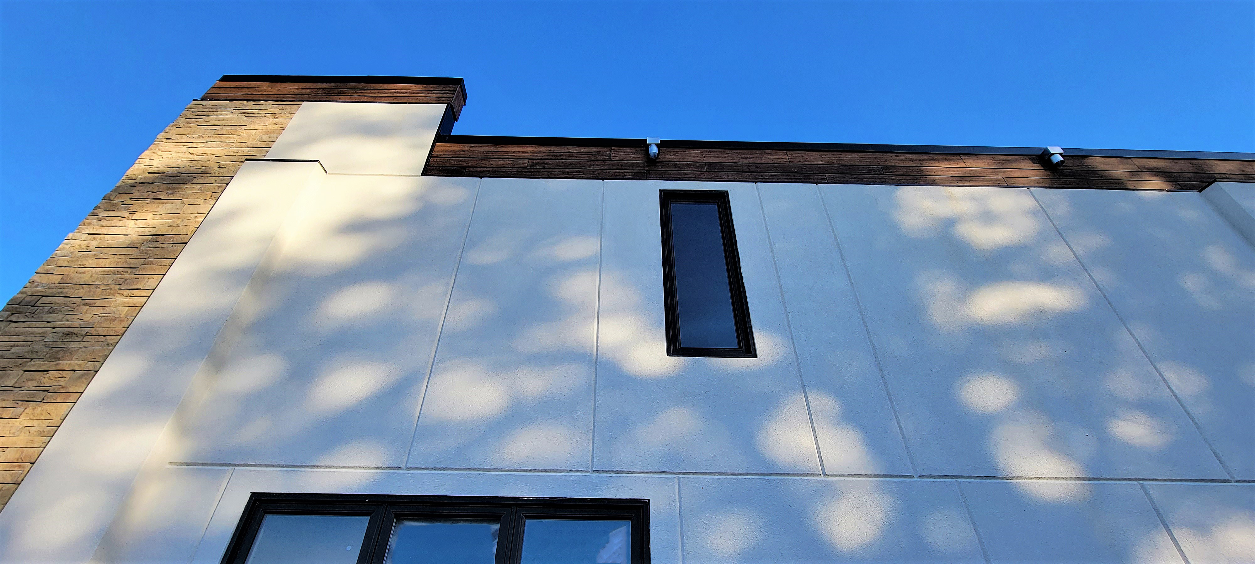 City Plasters EIFS stucco exterior in Niagara