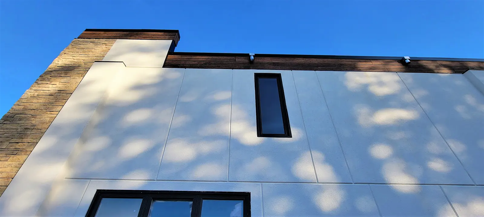 City Plasters EIFS stucco exterior in Niagara